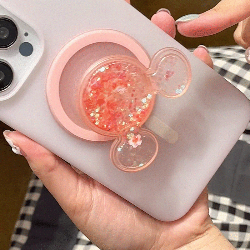 Tidepool Earridescent Daisy Charm — MagSafe PopGrip image number 2
